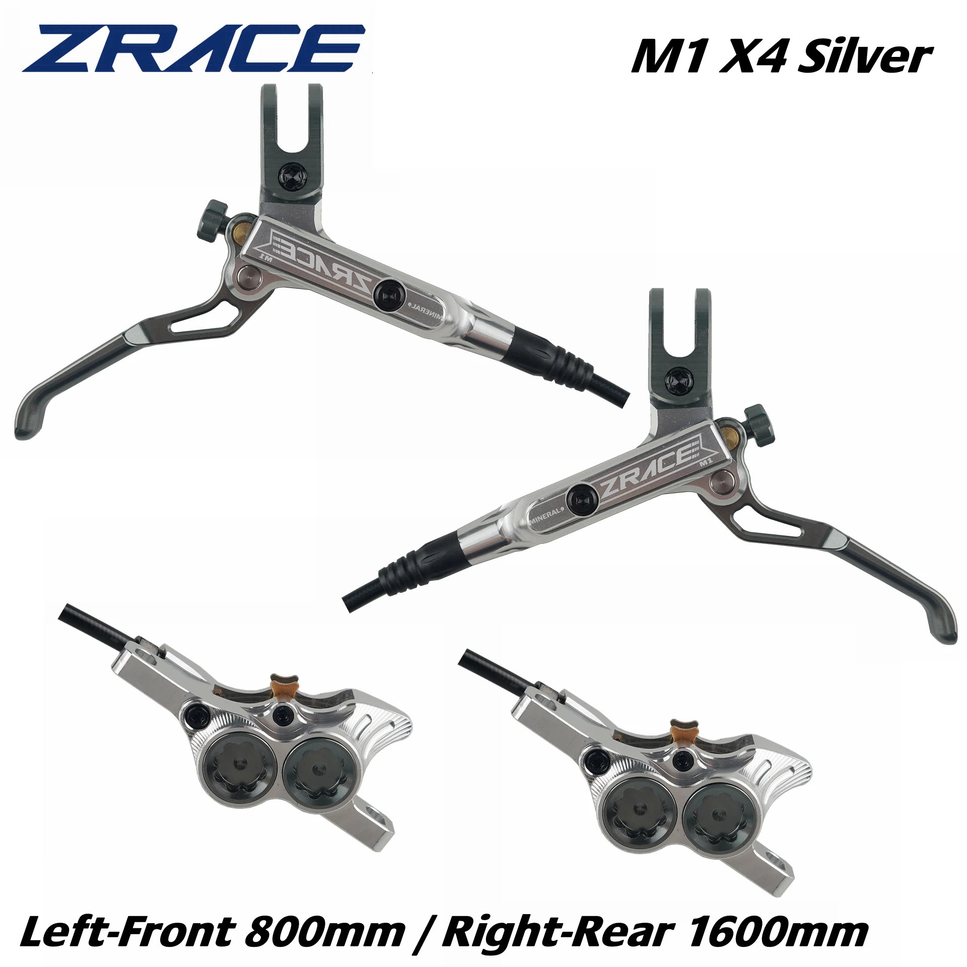 ZRACE M1 X2 / X4 マウンテンバイク油圧ブレーキ MTBオイル