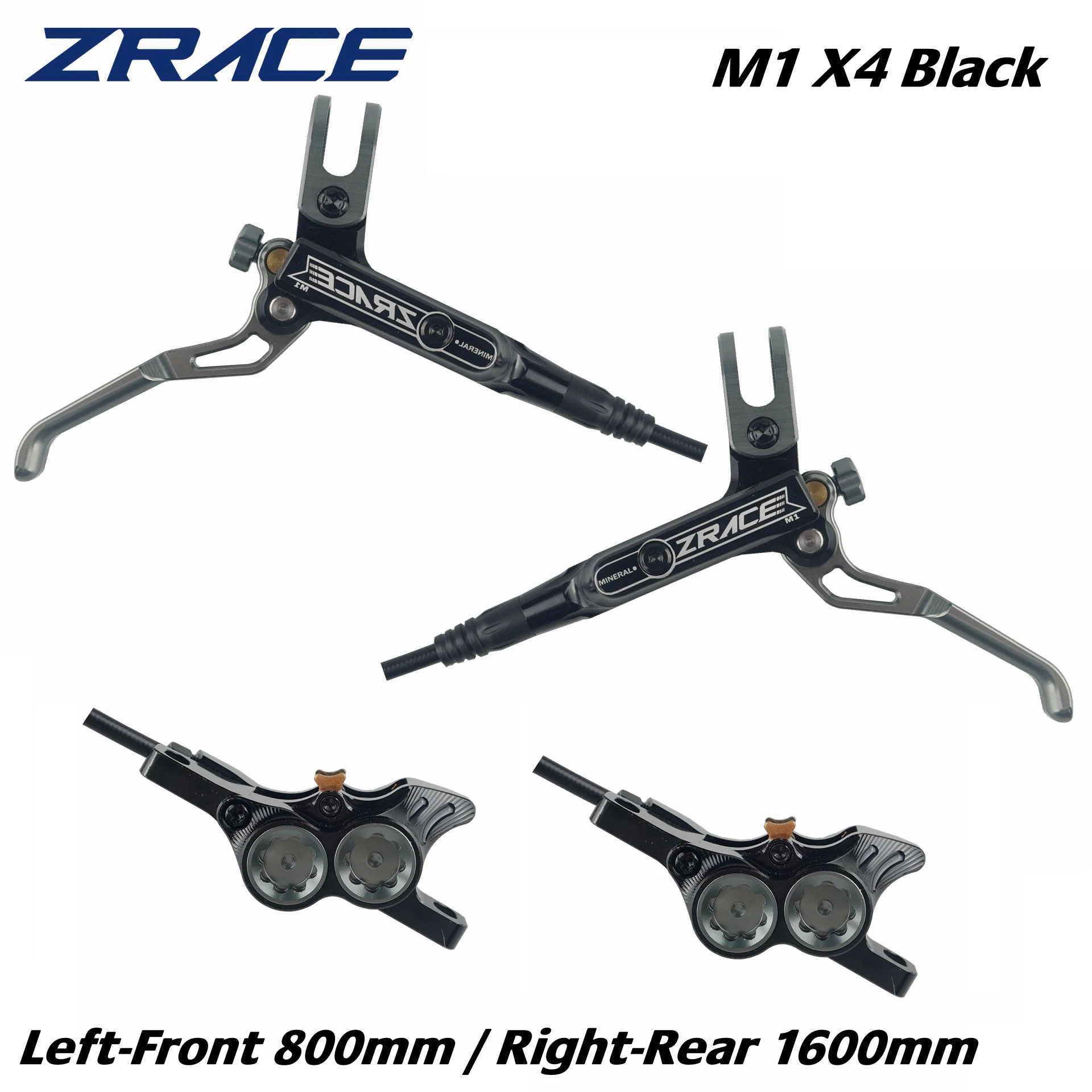 ZRACE M1 X2 / X4 マウンテンバイク油圧ブレーキ MTBオイル