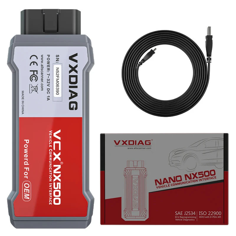 VXDIAG VCX NANO NX500 フォード マツダ IDS VCM 車両 OBD2 診断