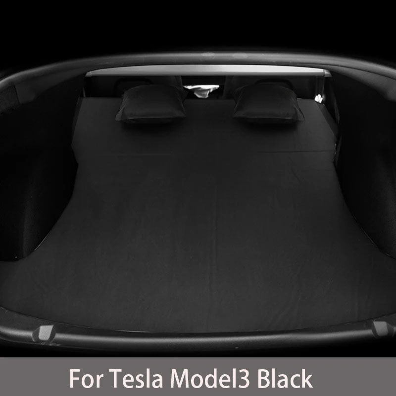 Tesla Model 3/Y 専用 エアーマットレス　ブラック テスラモデル 3 モデル Y / YL 2026-2017 用インフレータブルエア