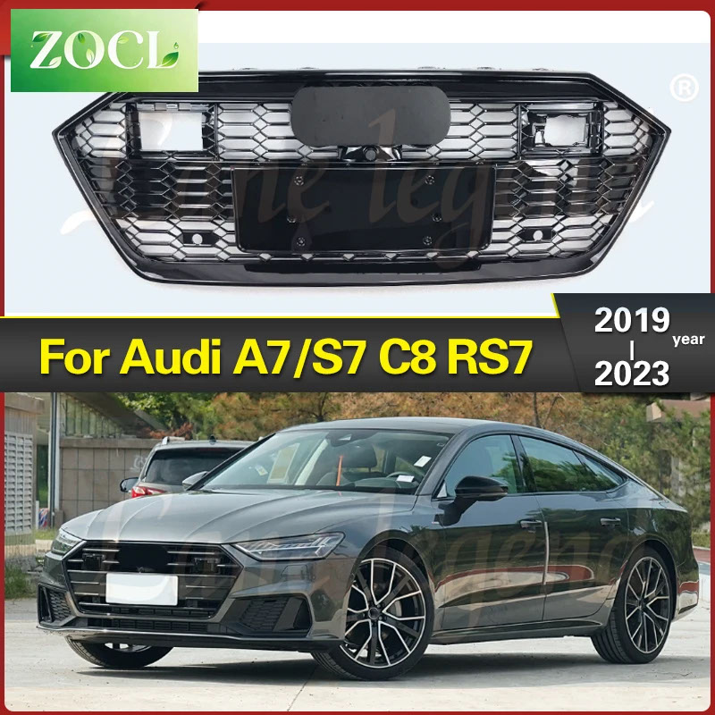 Audi A7 ブラックスタイル グリル 4k Audi A7 フロントグリルの商品一覧 通販 - Yahoo!ショッピング