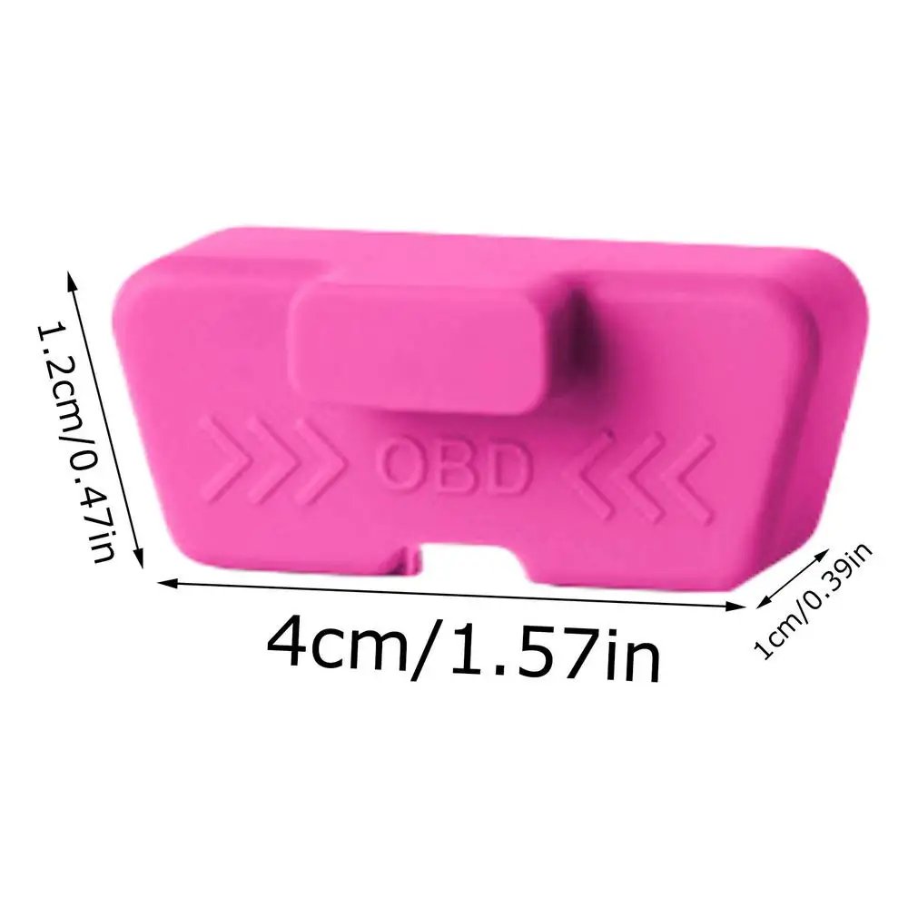  ピンクプレート 2021年製 並行輸入品】OBD インターフェースカバープラグ詰まりキャップメス