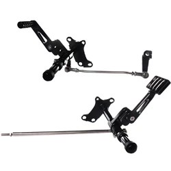 【並行輸入品】ハーレー1991-2003 スポーツスター XL 883 1200モデル用フットペグ付きブラックシャローカットフロントコントロールリンケ_2