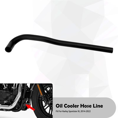 並行輸入品】バイク用オイルクーラーチューブ ハーレースポーツスター
