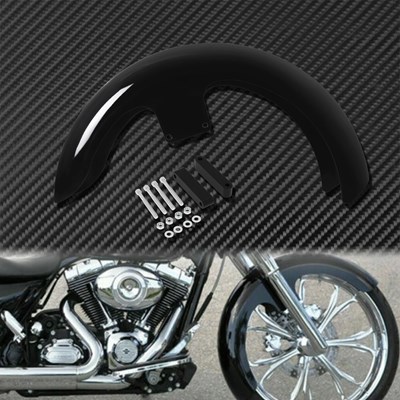 【並行輸入品】バイク用光沢バイクフラップ 21 インチ 5.5インチ ハーレーツーリング用 ストリート 電気_2