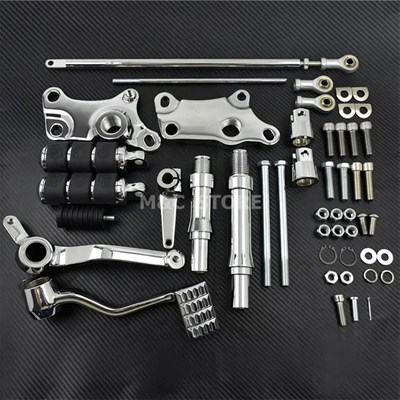 【並行輸入品】ハーレースポーツスター883 1200 XL アイアンカスタム 超低 1991-2024用バイク用フルバイク用コントロールキット ペグリの画像