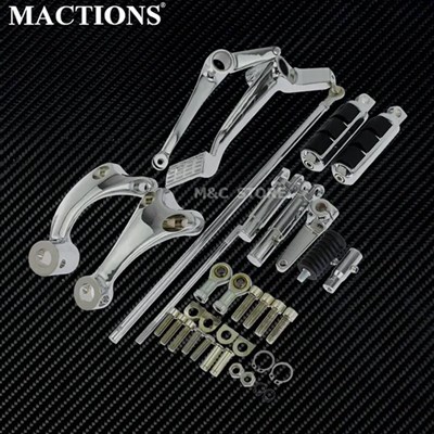 【並行輸入品】ハーレースポーツスター883 1200 XL アイアンカスタム 超低 1991-2024用バイク用フルバイク用コントロールキット ペグリの画像