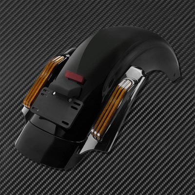 並行輸入品】2009-2021バイク 二輪リアフェンダーシステム ハーレー