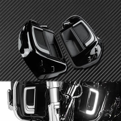 【並行輸入品】加熱グローブボックス 床置き用アクセサリー グリル用ソリッドプレート ハーレーツーリング用ラジエーターグリル_1
