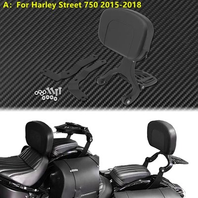 【並行輸入品】バイク用調節可能多目的助手席バックレスト ハーレー ツーリング 電気 グライドロー ローライダー ソフテイル スリフト用