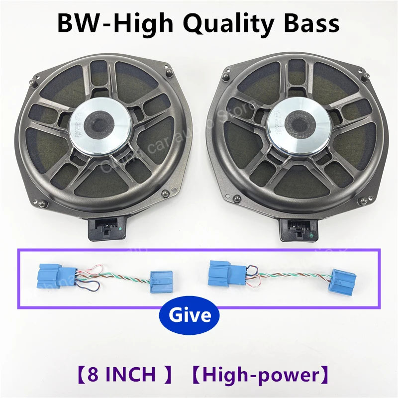 【並行輸入品】Bmw E60 E61 E65 E66 E82 E87 E90 E91 E92 E93オーディオホーンウーファー低音車 中 シート下8インチ サブウーファー スピーカーの画像