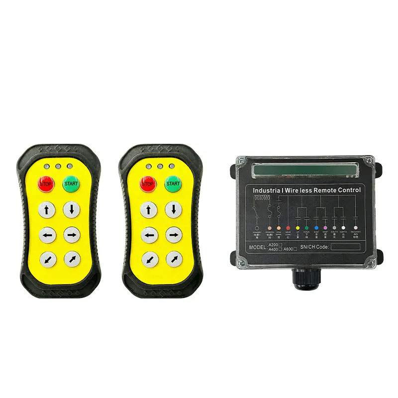 並行輸入品】A600 6キー単速産業用無線ラジオクレーンリモコンスイッチ