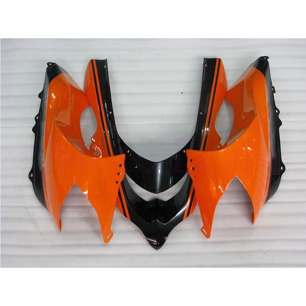未使用 ブラック/オレンジ ストライプカウル 並行輸入品】カワサキ ニンジャ ZX-10R ZX10R ZX 10R 2004 2005 04 05