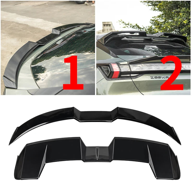 スポーツ abs テール スポイラー 車 スタイリングアクセサリー mcレーシング zekr 001 2021-2024の画像