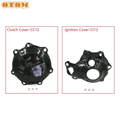 【並行輸入品】バイク用カーボンクラッチプロテクションカバー ヤマハ YZ450F YZ450FX WR450F オフロード モトクロスパーツ用アクセサ_3
