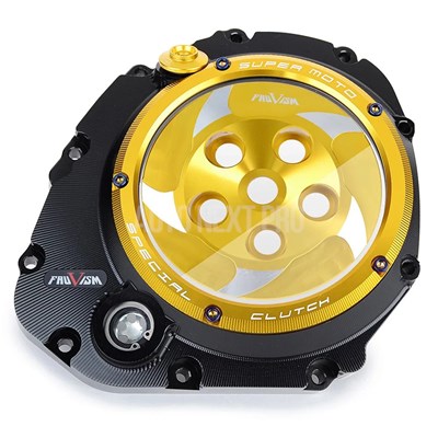 【並行輸入品】スズキgsxs750 gsxs 750 2005-2022用チュアクリアクラッチカバー gsx-s gsx s 750 s750 gsxの画像
