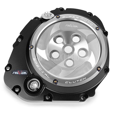 【並行輸入品】スズキgsxs750 gsxs 750 2005-2022用チュアクリアクラッチカバー gsx-s gsx s 750 s750 gsxの画像