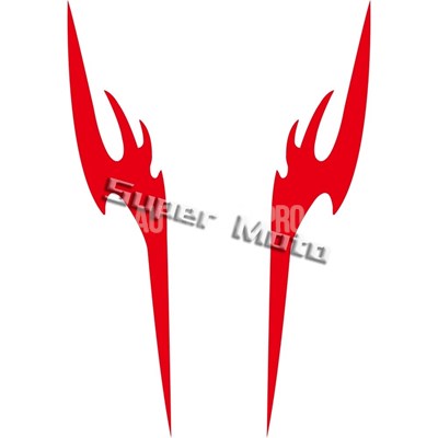 null²　非売品ステッカー 並行輸入品】防水バイク 二輪フェアリングステッカーキット バイク