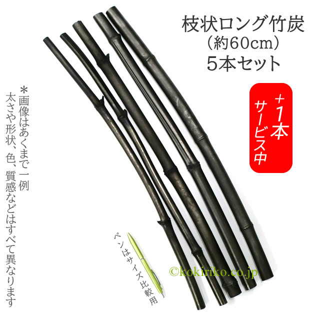 ●60cm枝炭5本の画像