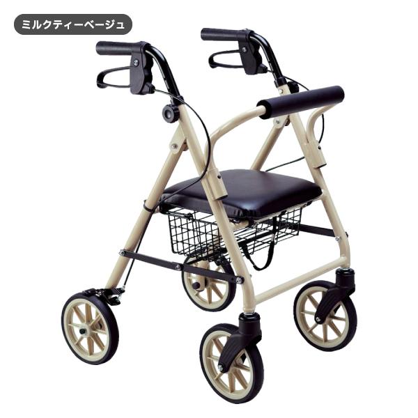 A7人気シール帳 歩行器 高齢者 室内用 屋外用 介護用品 歩行補助 歩行車 竹虎 ハッピーミニ 適応身長 約140〜160cm 【JS2568998284】 (15880円)