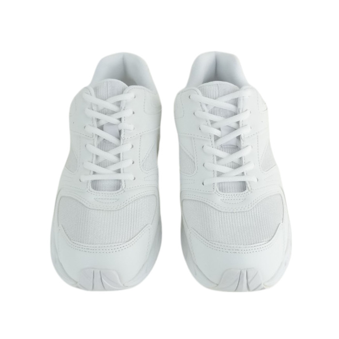 スニーカー 白 スクール 通学 ムーンスター ADV01 ホワイト 3E