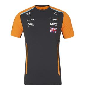 2024 マクラーレン F1 チーム オフィシャル セットアップ Tシャツ グレー McLaren