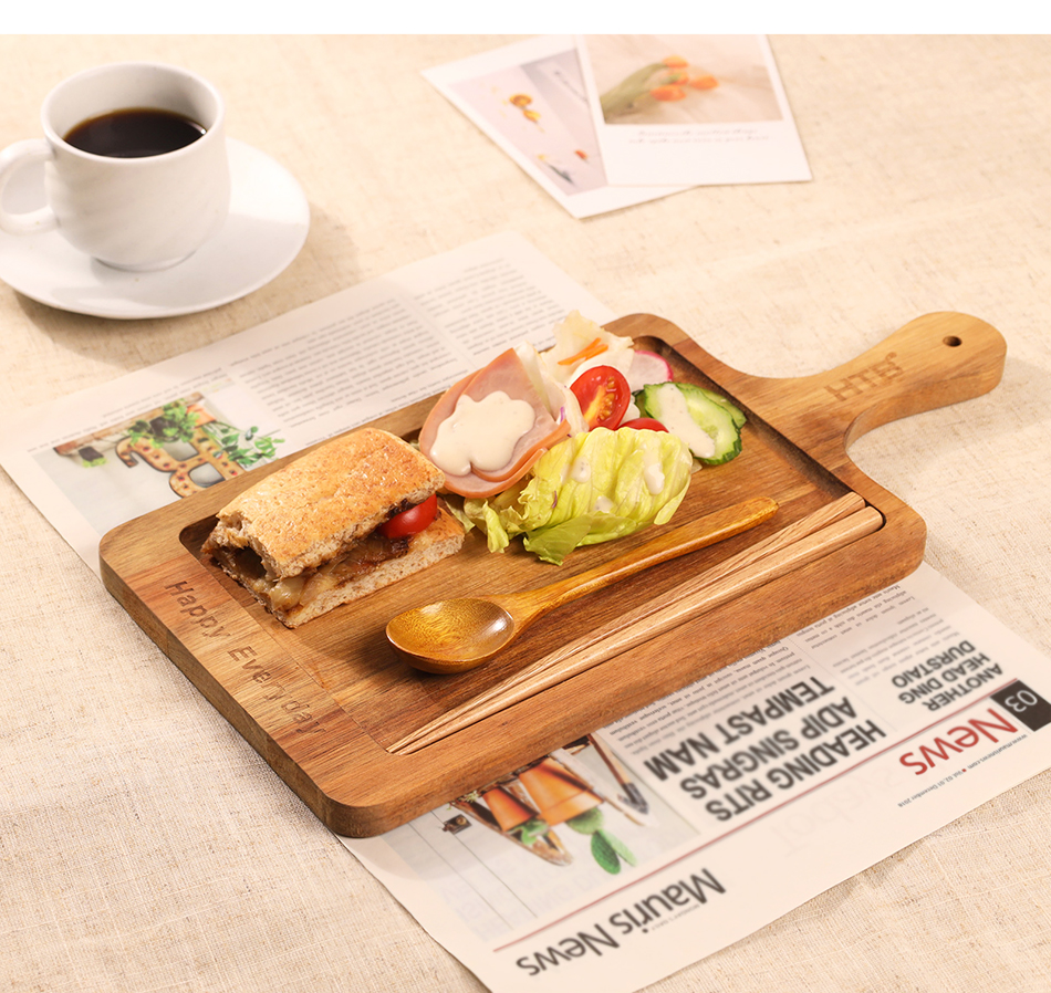 カッティングボード レビュー特典 木製 アカシア材 プレート まな板