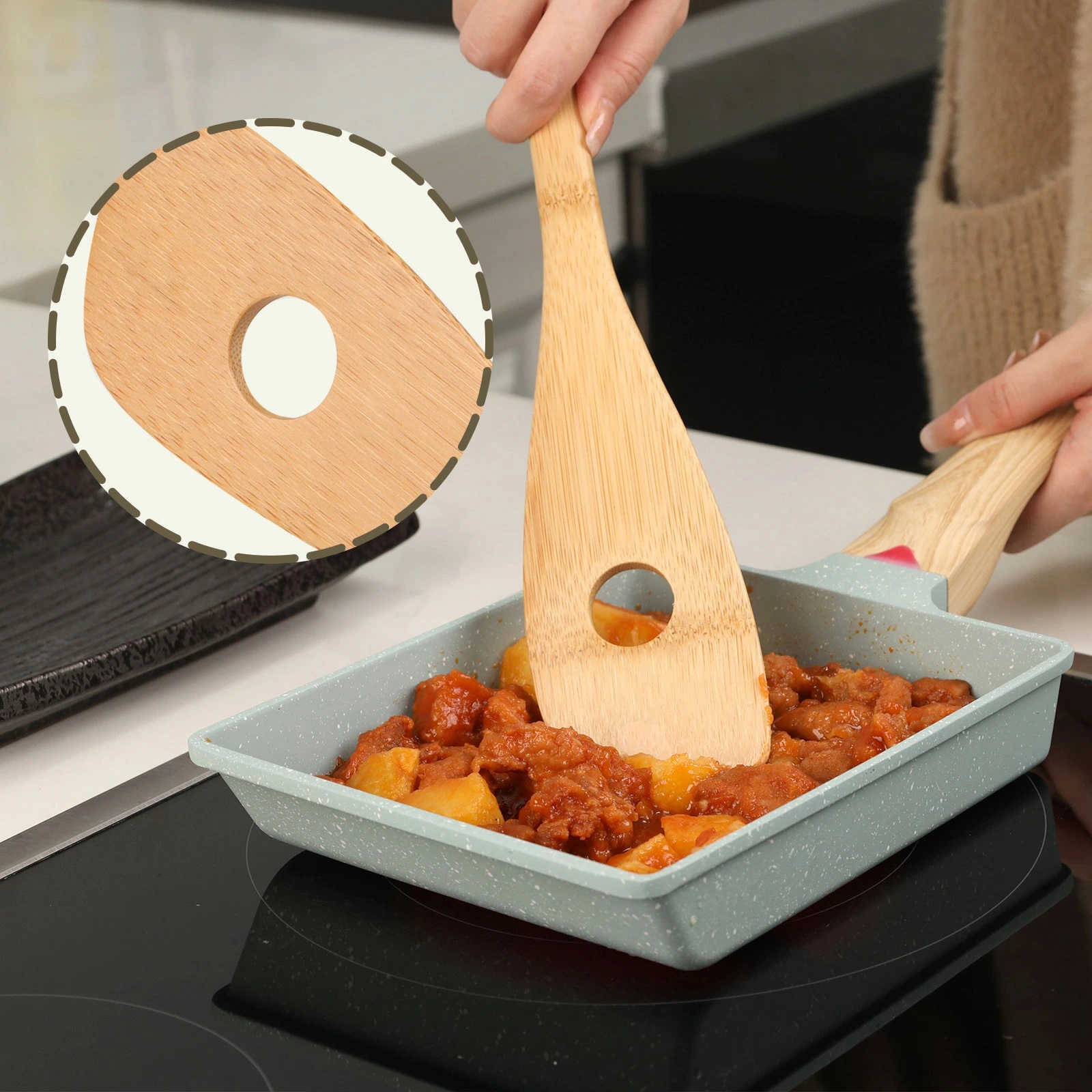 へら 菜箸 2点セット 竹製 竹ヘラ 穴あきへら 調理用 菜ばし 料理 調理