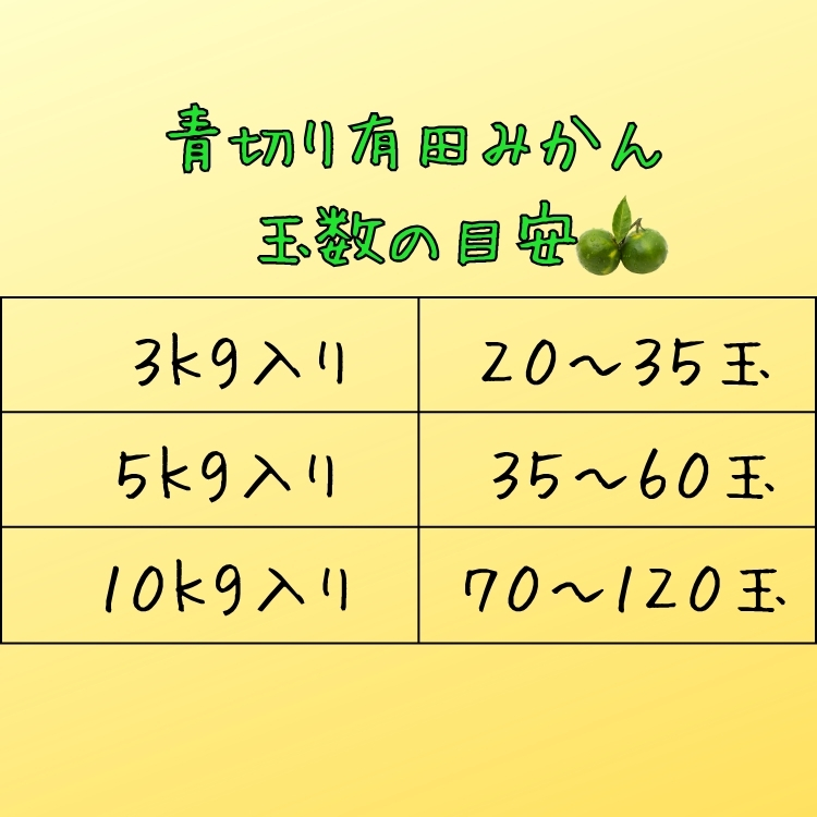 特撰 青切り 有田みかん