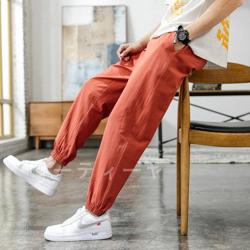 メンズ スウェットパンツ サルエルパンツ アラジンパンツ タイ
