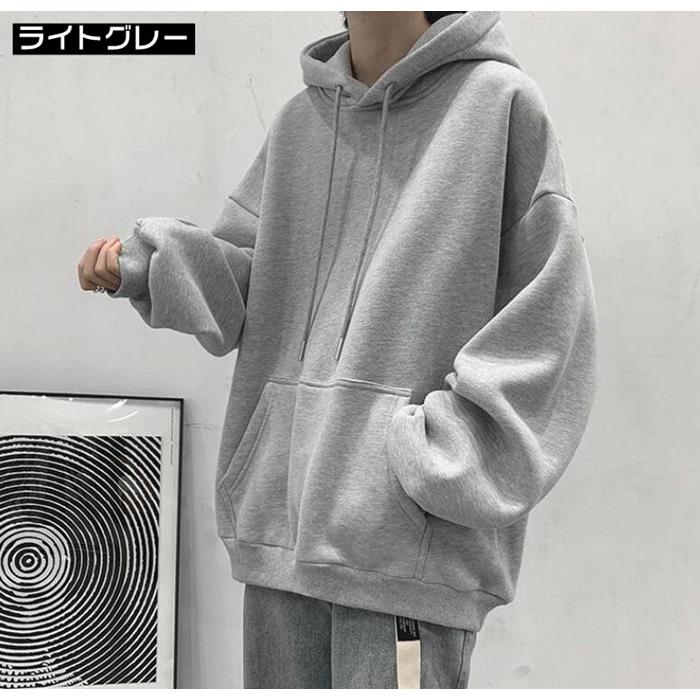 新品　タグ付　PUPULA ライトグレー フード付き パーカー E03397EW11708_1_l.jpg