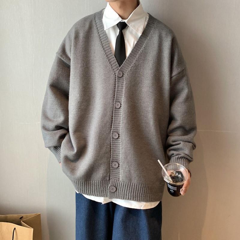 カーディガン メンズ 春物 ジャケット フルゾン ライトアウター 
