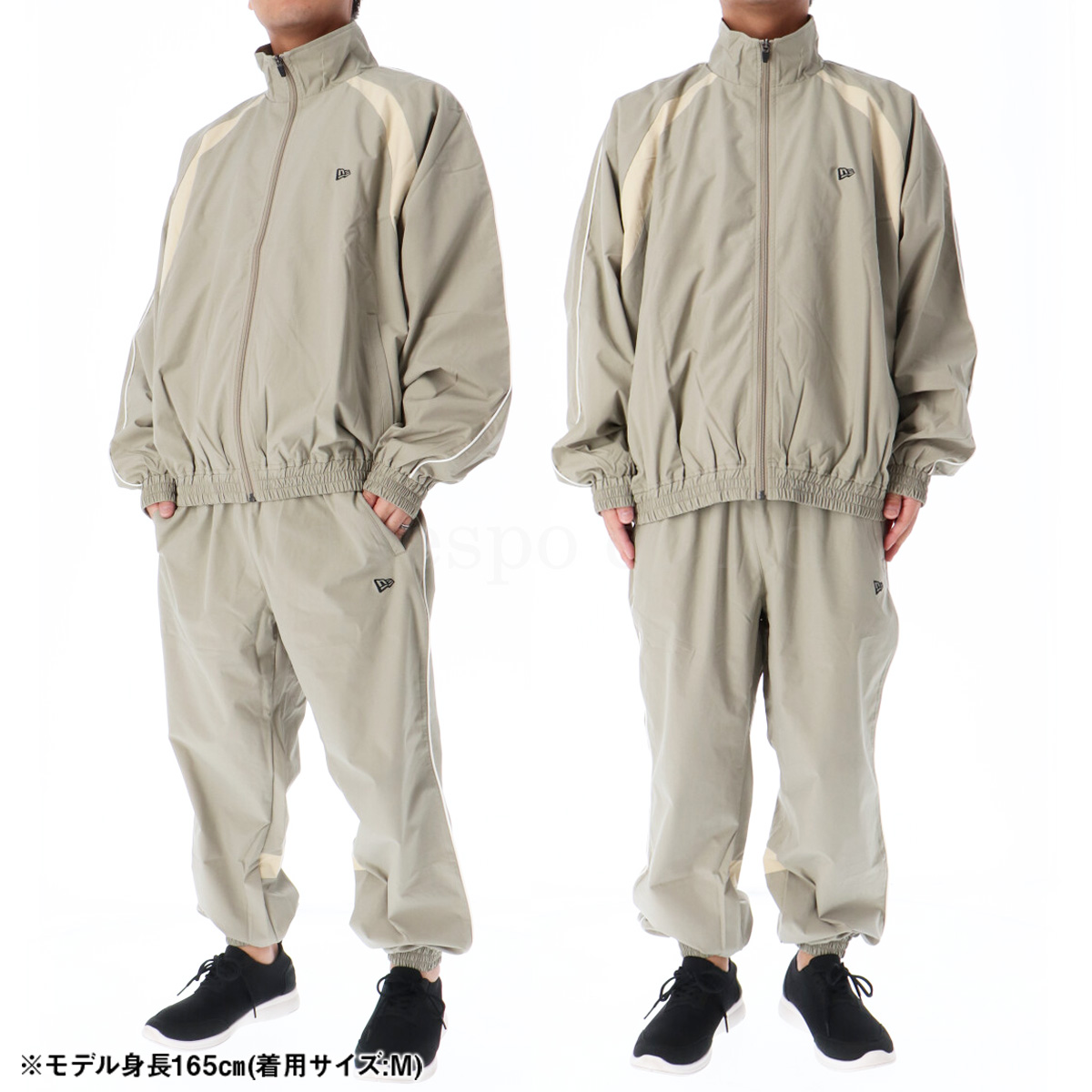 ニューエラ ウインドブレーカー メンズ 上下 ウィンドブレーカー NEW ERA ストレッチ 撥水 トレーニングウェア 13755359 メンズ ウィンドブレーカー ウインドブレーカー トレーニングウェア セットアップ 運動着 通学 部活 セット 上下セット