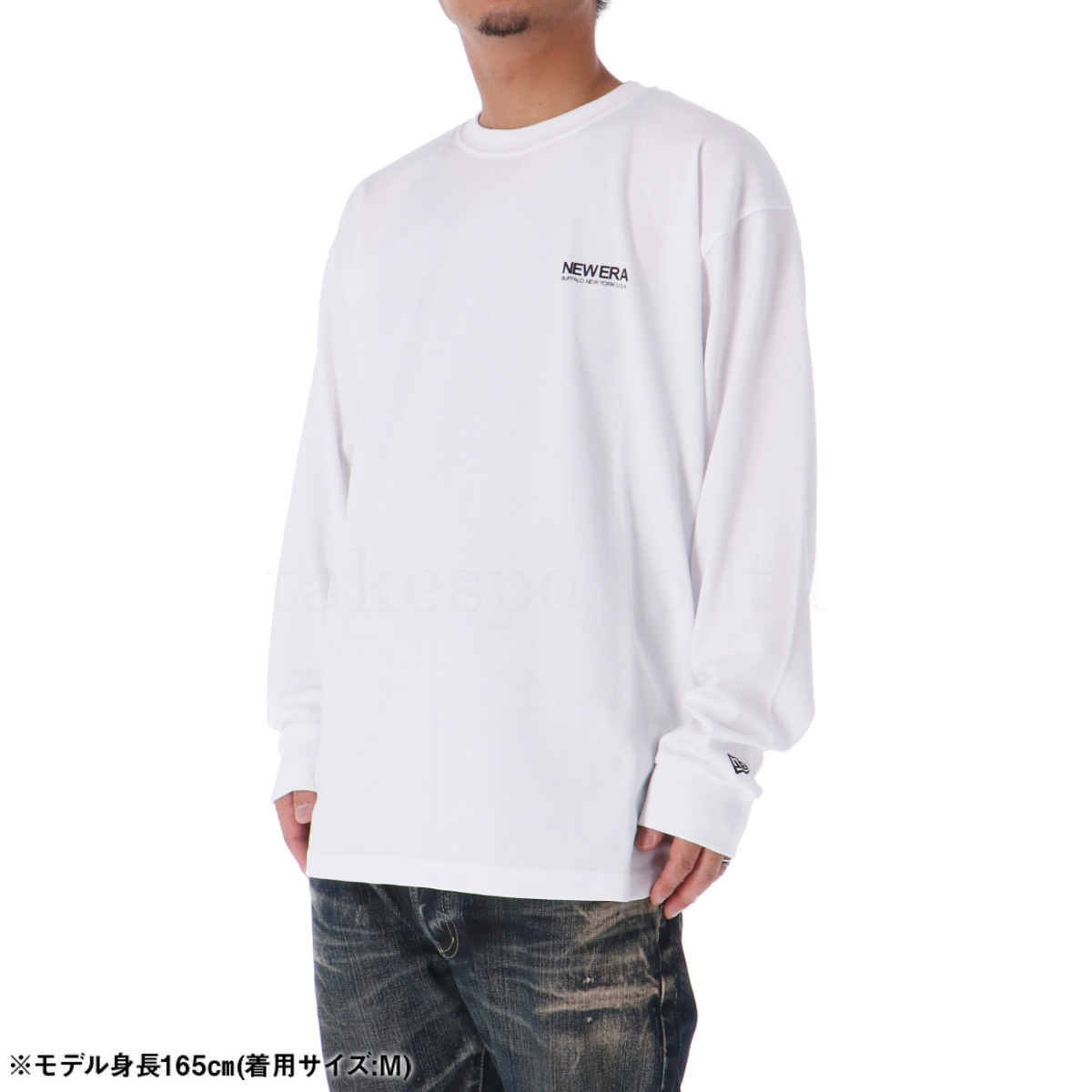 ニューエラ Tシャツ メンズ 上 NEW ERA 長袖 吸汗 速乾 綿混 ロンT