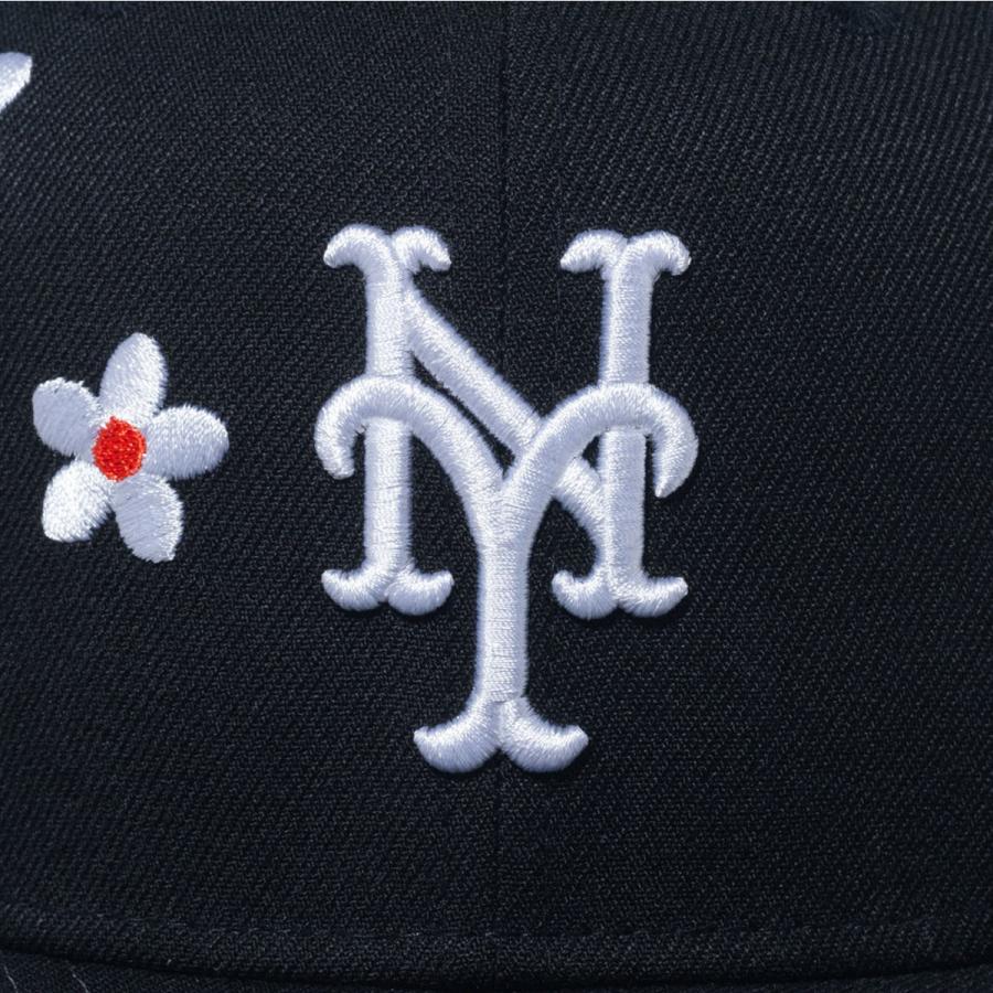 ニューエラ キャップ ユニセックス NEW ERA 花柄 ニューヨークヤンキース NY MLB ベースボールキャップ 59FIFTY Flower Embroidery 14109895 BLK 送料無料｜takespo｜11