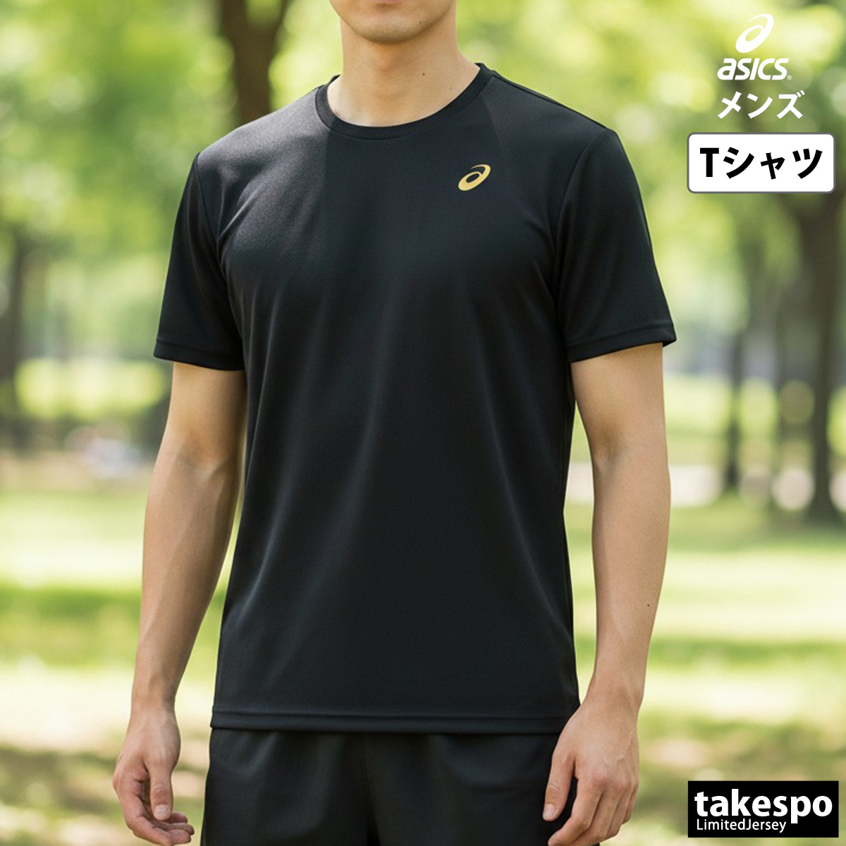 ASICS（アシックス） Tシャツ メンズ 半袖 吸汗 速乾 吸水 ブランド