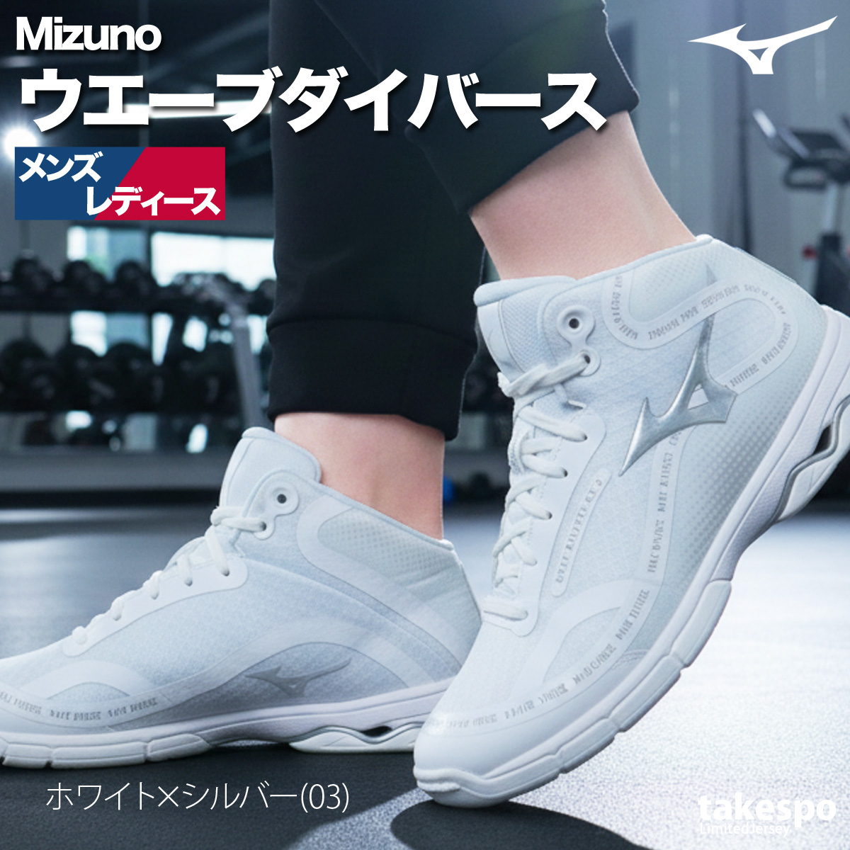 MIZUNO（ミズノ） ウエーブダイバース レディース メンズ レザー