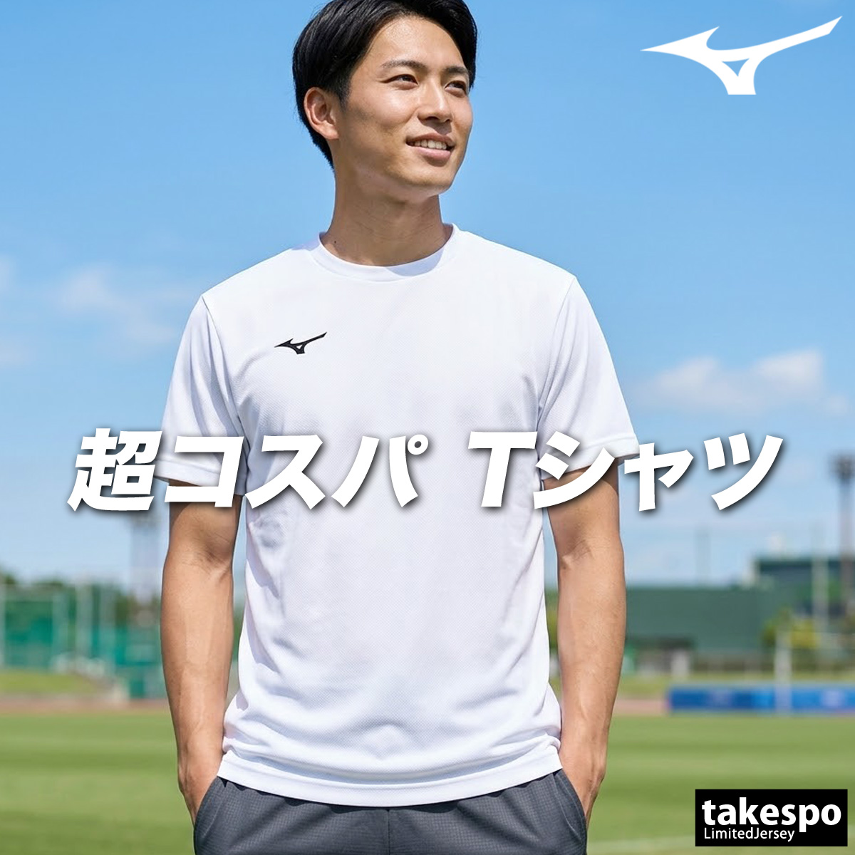MIZUNO（ミズノ） Tシャツ メンズ 半袖 速乾 スポーツ ブランド 吸汗