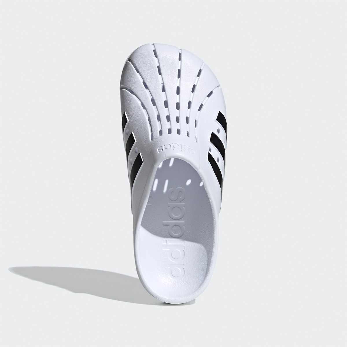 アディダス サンダル ユニセックス adidas クロッグサンダル 3ストライプス サイドライン スリッポン ADILETTE アディレッタ FY8970 WHT 新作｜takespo｜06