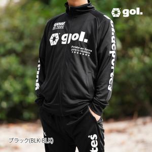 ゴル ジャージ メンズ 上下 gol. ビッグロゴ サッカー フットサル トレーニングウェア G65...