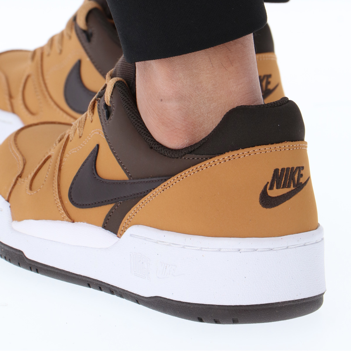 ナイキ シューズ メンズ ブランド NIKE レザー 革 皮革 ローカット フルフォース ロー 送料無料 SALE セール NIKE（ナイキ） スニーカー メンズ レザー ブランド フルフォース ロー