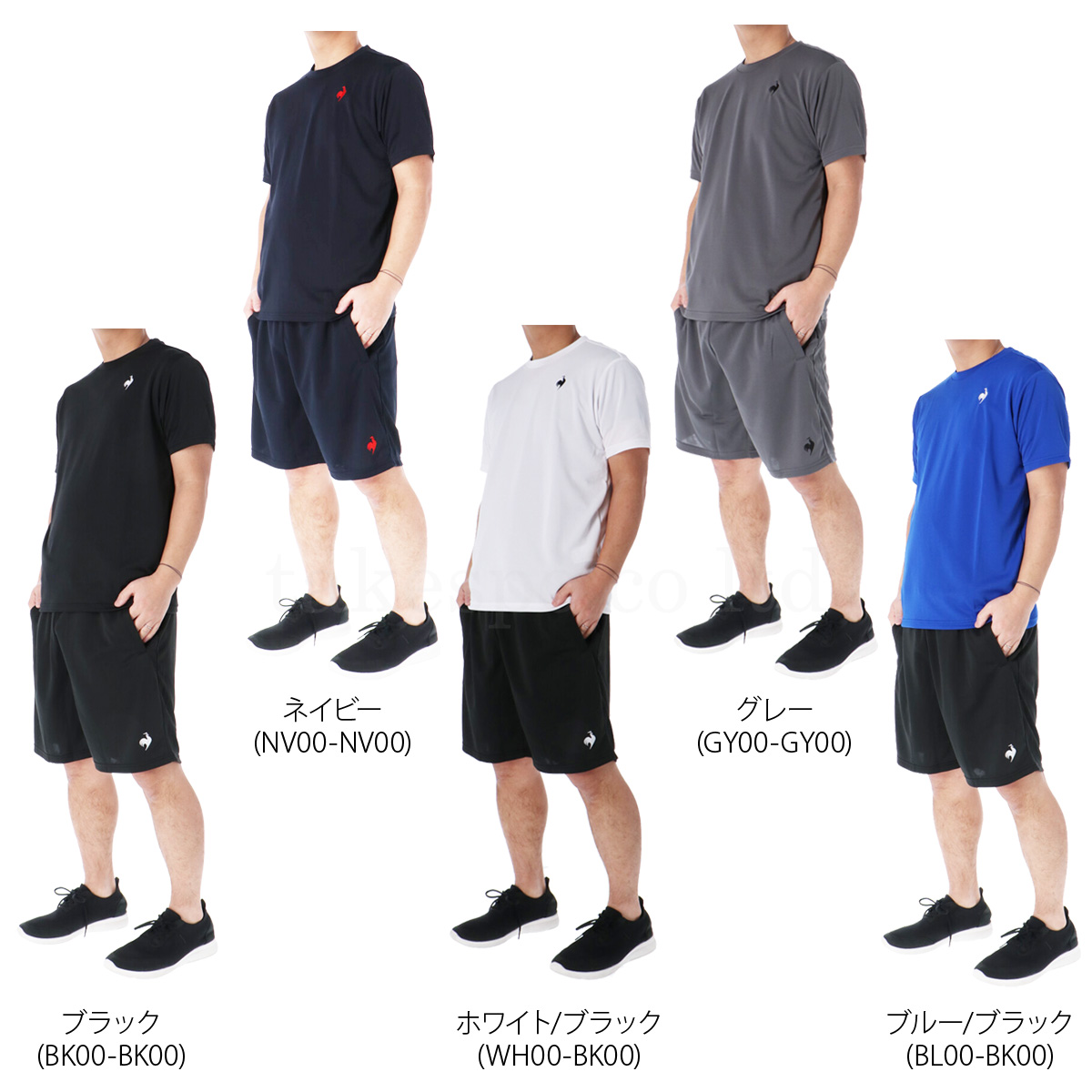 le coq sportif（ルコックスポルティフ） ルコック Tシャツ ハーフ