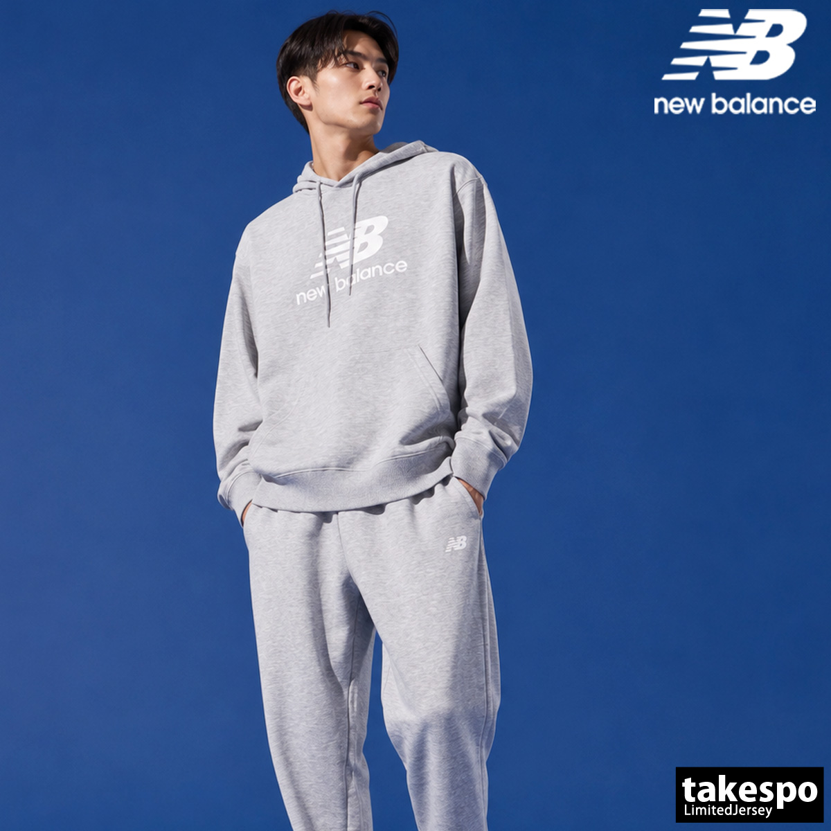 New Balance（ニューバランス） エッセンシャル フレンチテリー ロゴ