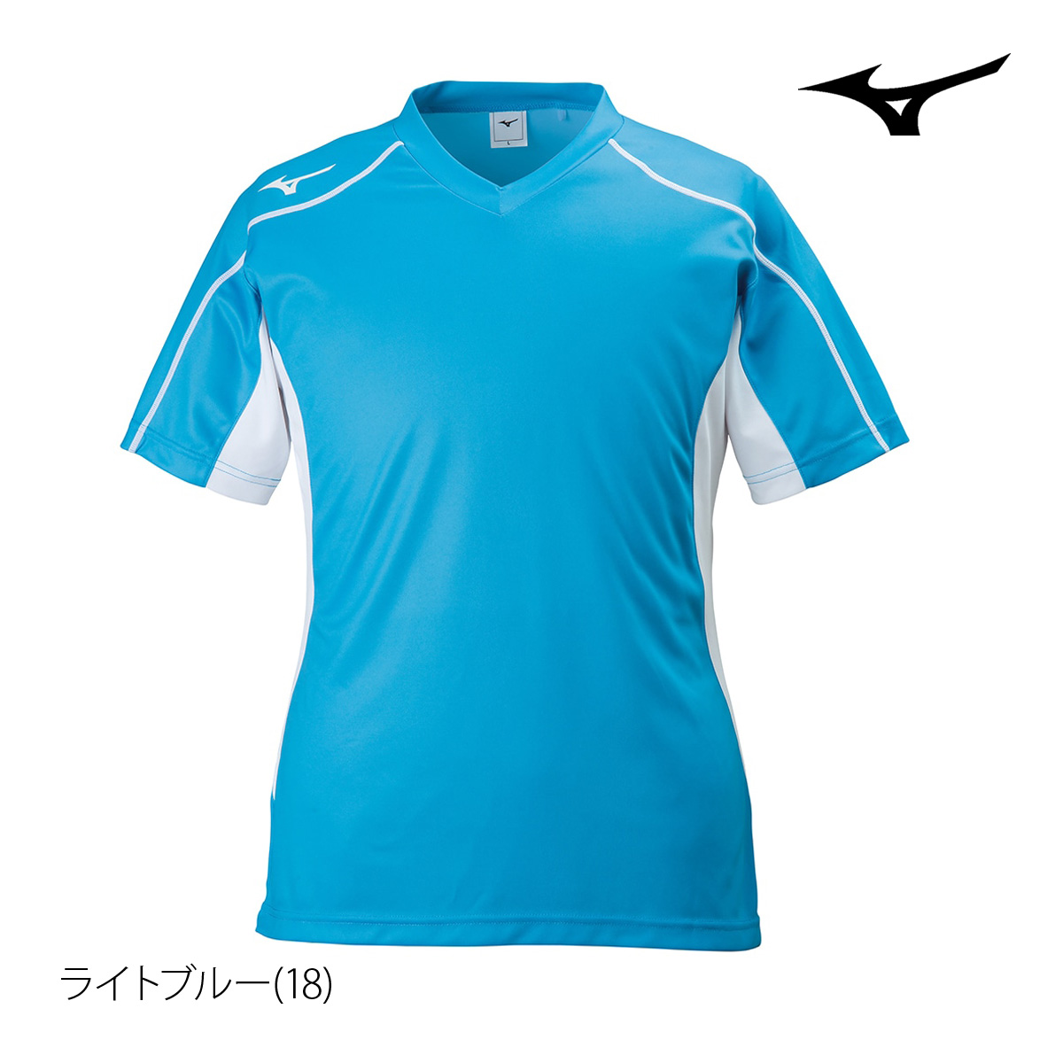 ミズノ Tシャツ ジュニア 上 Mizuno 半袖 吸汗 速乾 ドライ 練習 ゲームシャツ サッカー...