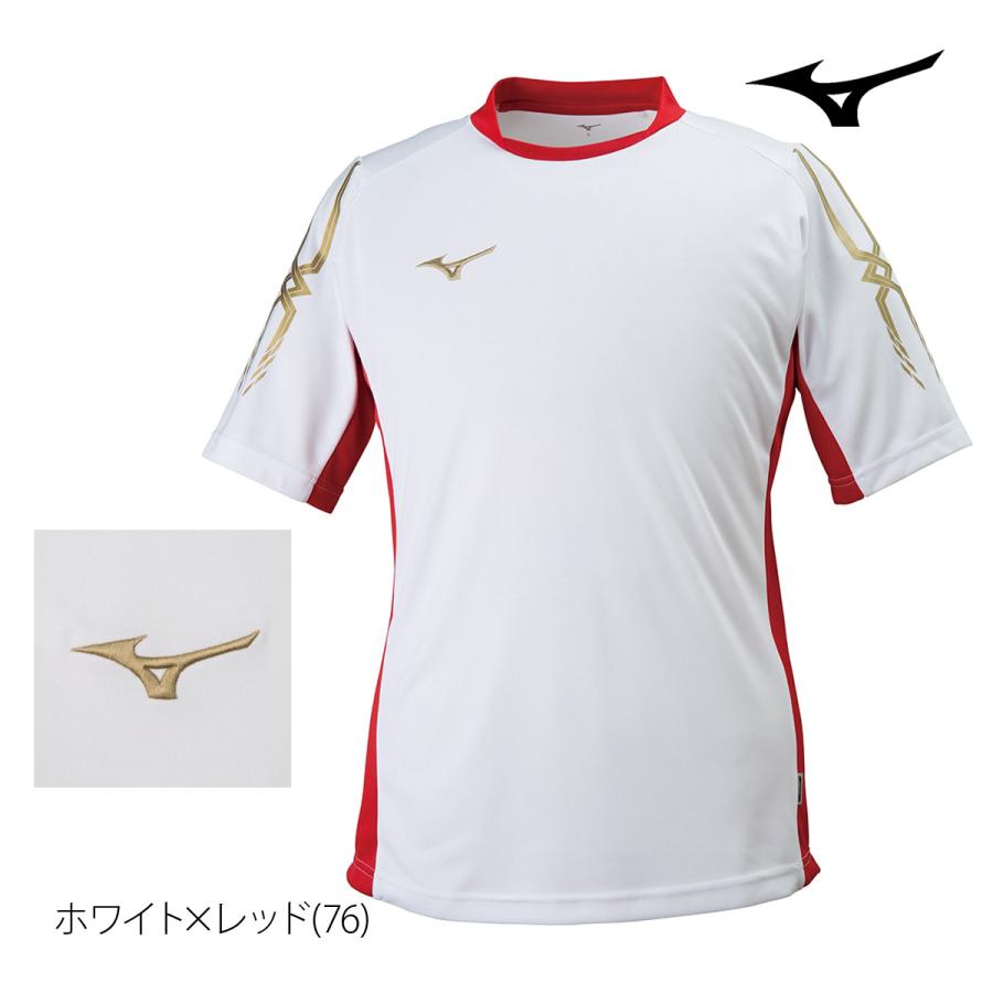 ミズノ Tシャツ メンズ 上 Mizuno 半袖 ドライ トレーニング 練習 部活 吸汗 速乾 P2MA8300 アウトレット 半額｜takespo｜07