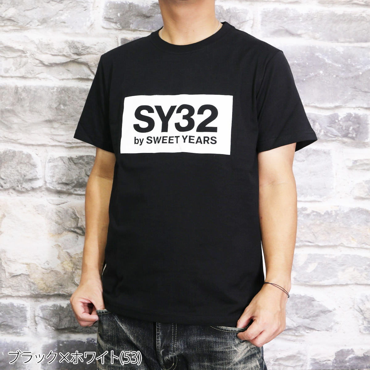 エスワイサーティトゥ Tシャツ メンズ 上 SY32 by SWEET YEARS
