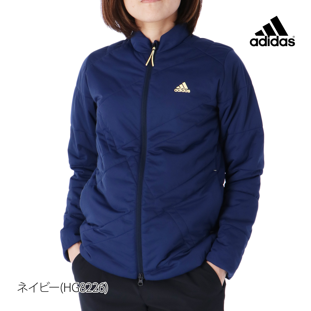 アディダスゴルフ 中綿ジャケット レディース adidas Golf 中綿入り 