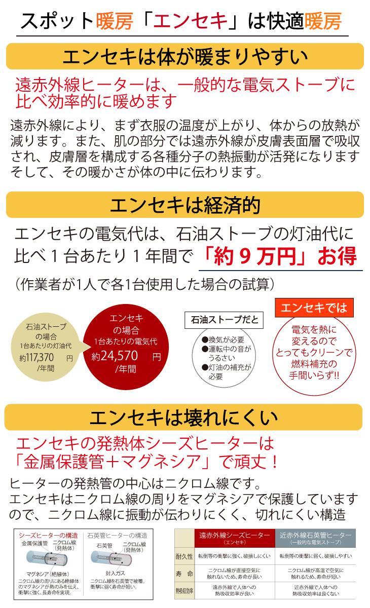 デンソー (配送先法人限定) 遠赤外線ヒーター 天吊りタイプ EG-10RK