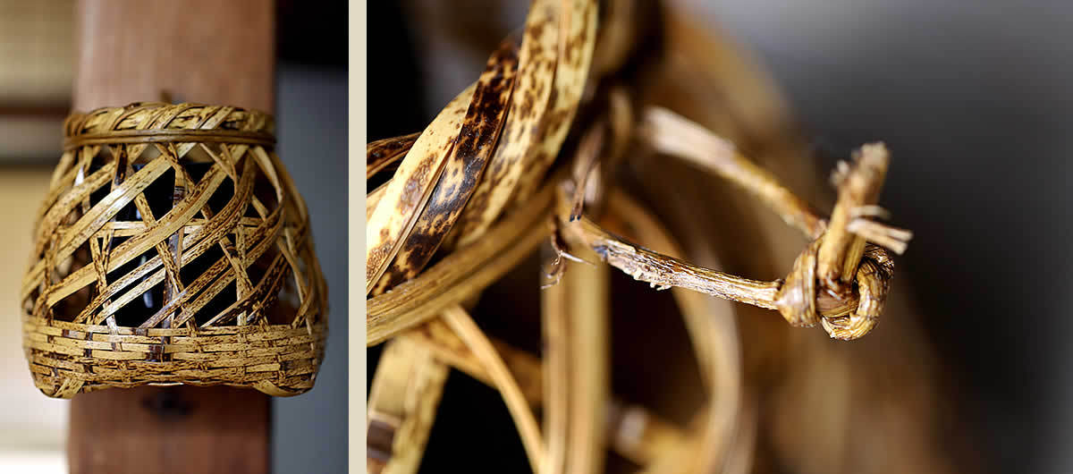 虎竹掛け花籠 すかし魚籠 : 虎斑竹専門店 竹虎 - 通販 - Yahoo