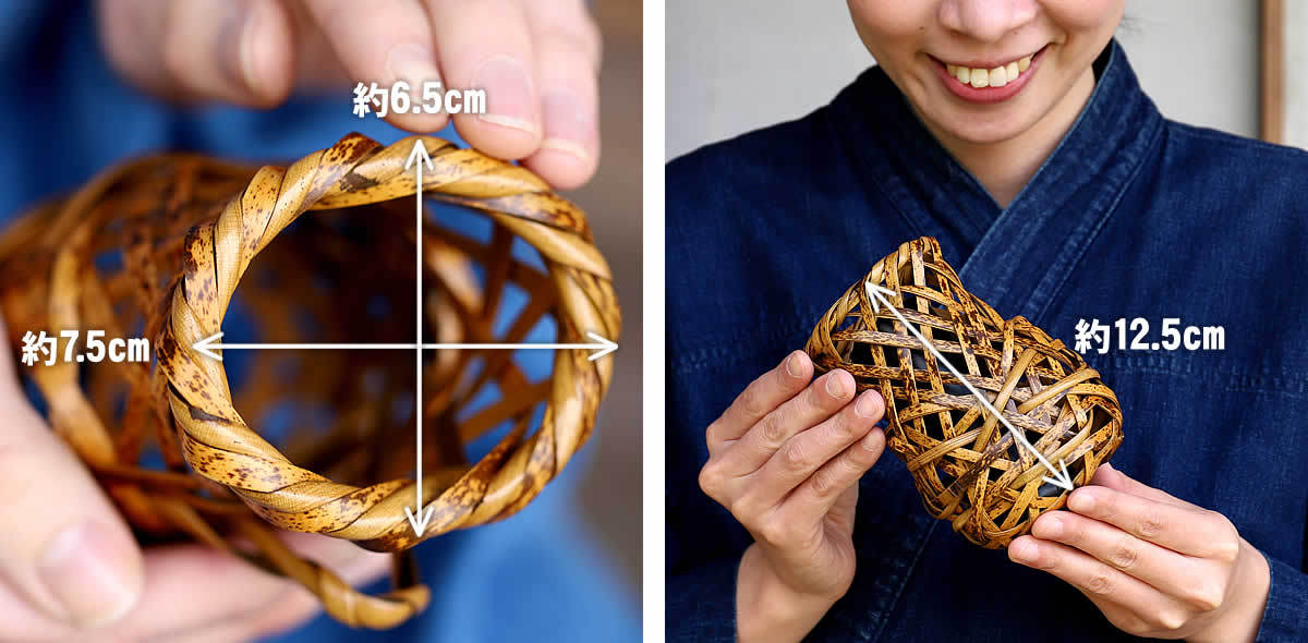 虎竹掛け花籠 みやび : 虎斑竹専門店 竹虎 - 通販 - Yahoo!ショッピング